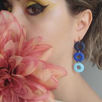 Meu projeto do curso: Design de bijuteria com polymer clay para iniciantes . Un progetto di Design di accessori, Artigianato, Design di gioielli e DIY di Tânia Narciso - 20.03.2022