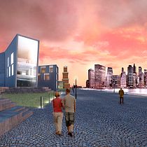 Mi Proyecto del curso: Visualización arquitectónica expresiva de exteriores. Un proyecto de Paisajismo y Arquitectura digital de Pamela Prudente - 21.03.2022