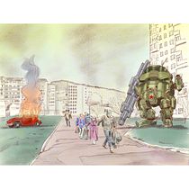 My FINAL project for course: Illustration with Procreate: Draw Extraordinary Scenes. Un projet de Illustration traditionnelle, Illustration numérique , et Dessin numérique de Dietrich Adonis (Ordoñez) - 19.03.2022