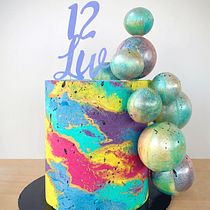 Mon projet du cours : Cake design : techniques décoratives modernes. Un progetto di Design e DIY di dyphilla - 21.03.2022