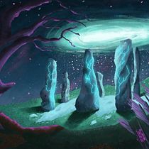 My project for course: Atmospheric Scenes in Procreate: Paint with Color and Light. Traditional illustration, and Digital Illustration project by Lizzie Nowobilska-Dean - 03.21.2022