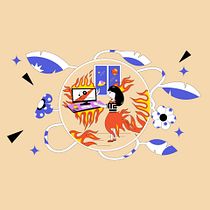 My project for course: Digital Illustration: Use Your Imagination to Create. Un projet de Illustration traditionnelle et Illustration numérique de Sarka Sevcikova - 21.03.2022