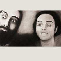 Artistic Charcoal Portraiture: Creating Atmosphere. Ilustração tradicional, Artes plásticas, Desenho, Desenho de retrato, Desenho realista, e Desenho artístico projeto de the_flying_ewe - 15.03.2022