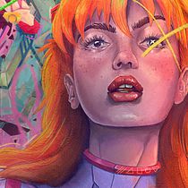Mi Proyecto del curso: Retratos pictóricos con técnicas digitales. Ilustração digital, Desenho de retrato, e Pintura digital projeto de Julian Manrique - 17.03.2022