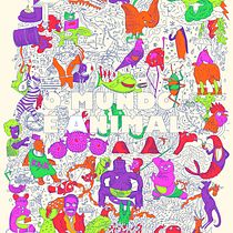 Meu projeto do curso: Ilustração vetorial com estilo doodles. Traditional illustration, Vector Illustration, and Digital Illustration project by Ricardo Barata - 03.22.2022