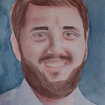 My project for course: Artistic Portrait with Watercolors. Fine Arts, Painting, Watercolor Painting, and Portrait Drawing project by sourcitron - 03.22.2022