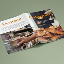 La Colazione Magazine. Design, Editorial Design, Graphic Design, T, and pograph project by Vincenzo Misuraca - 03.22.2022
