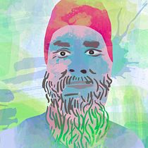 Auto Retrato Vectorial. Ilustração vetorial e Ilustração digital projeto de antonio Ruiz - 22.03.2022