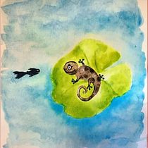 My project for course: Introduction to Children’s Illustration. Traditional illustration, Fine Arts, Painting, Pencil Drawing, Drawing, Watercolor Painting, Children's Illustration, and Narrative project by Bahareh Sedghi - 03.27.2020