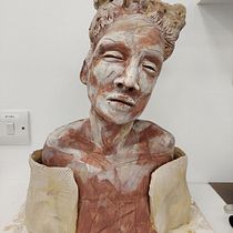 My project for course: Introduction to Clay Figurative Sculpture. Artes plásticas, e Escultura projeto de Katy Bohac - 23.03.2022