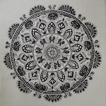 My project for course: The Art of Mandala Drawing: Create Geometric Patterns. Drawing & Ink Illustration project by chanakainbox - 03.23.2022