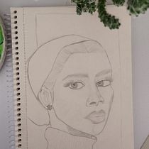 Meu projeto do curso: Caderno de retratos: explore o rosto humano. Un proyecto de Bocetado, Dibujo, Dibujo de Retrato, Dibujo artístico y Sketchbook de brenda_kob - 21.03.2022