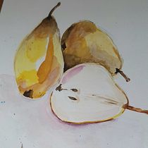 Meu projeto do curso: Ilustração da natureza: uma exploração criativa. Traditional illustration, Painting, Drawing, Watercolor Painting, Ink Illustration, and Naturalistic Illustration project by juselestrino - 03.23.2022
