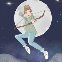 Mein Kursprojekt: Weibliches Charakterdesign im Cartoon-Stil mit Procreate. Un projet de Illustration traditionnelle, Illustration numérique , et Dessin numérique de Andrea Voss - 21.03.2022