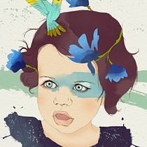 Meu projeto do curso: Técnicas de ilustração com aquarela digital. Un progetto di Illustrazione tradizionale, Illustrazione digitale, Pittura ad acquerello, Disegno di ritratti e Disegno digitale di marisa.alexandra - 24.03.2022