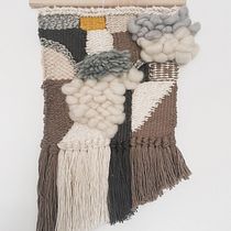 My project for course: Introduction to Frame Loom Tapestry. Accessor, Design, Decoration, Fiber Arts, Weaving, and Textile Design project by dana_cioaba - 03.24.2022