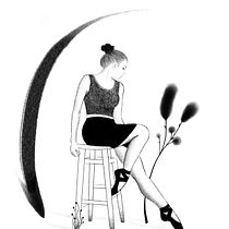 My project for course: Traditional Drawing Techniques with Procreate. Projekt z dziedziny Trad, c, jna ilustracja,  R, sunek, Ilustracja c, frowa, Portret, R, sunek c i frow użytkownika Anne Scheltes - 24.03.2022