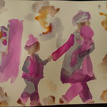 Meu projeto do curso: Sketching criativo para iniciantes em aquarela. Traditional illustration, Sketching, Creativit, Drawing, Watercolor Painting, Sketchbook, Design, and Editorial Design project by Marcela Weigert Braga - 03.24.2022