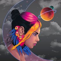 Mi Proyecto del curso: Retratos digitales de fantasía con Photoshop. Traditional illustration, Drawing, Digital Illustration, Portrait Drawing, Digital Drawing, Digital Painting, Design, and Graphic Design project by Carlos Alberto López Hernández - 03.24.2022