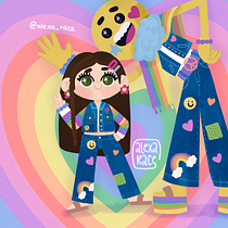 Mi Proyecto del curso: Creación de personajes para cuentos infantiles con Procreate. Projekt z dziedziny Trad, c, jna ilustracja, Projektowanie postaci, Ilustracja c, frowa, Ilustracje dla dzieci, R, sunek c i frow użytkownika Alexa Race - 24.03.2022