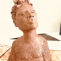 Meu projeto do curso: Introdução à escultura figurativa com argila. Artes plásticas, e Escultura projeto de juliamanta - 24.03.2022