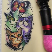 My project for course: Artistic Tattoos in Full Color. Tattoo Design project by linda.ban - 03.24.2022