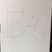 My project for course: Artistic Portrait Drawing: Capture Authentic Expressions. Un projet de Illustration traditionnelle, Beaux Arts, Esquisse , Dessin au cra, on, Dessin, Dessin de portrait, Dessin réaliste, Dessin artistique , et Dessin anatomique de Brad Harper - 25.03.2022