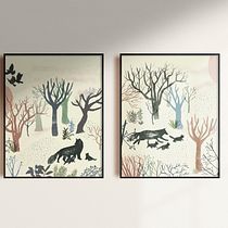 Bosque: Cuaderno de experimentación para proyectos de ilustración Ein Projekt aus dem Bereich Skizzenentwurf, Kreativität, Zeichnung, Digitale Illustration, Sketchbook und Editorial Illustration von noemifabra - 25.03.2022