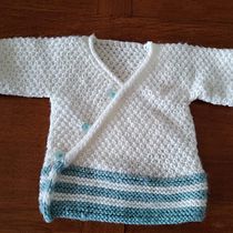 Meu projeto do curso: Tricô para roupas infantis. Een project van  Modeontwerp, Textiel, DIY, Breien y Textielontwerp van mariaugustapcm - 25.03.2022