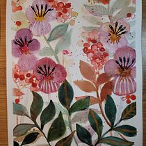 Mijn project van de cursus: Bloemen aquarelleren: leg contact met de natuur. Ilustração tradicional, Pintura, Pintura em aquarela e Ilustração botânica projeto de Anne de Mik - 25.03.2022