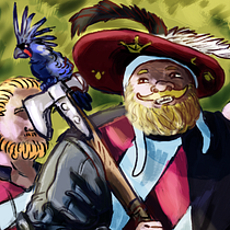 Meu projeto do curso: Pintura digital de personagens: ilustre com luz e cor. Ilustração tradicional, Design de personagens, Ilustração digital, e Pintura digital projeto de Igor Barbosa - 25.03.2022