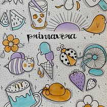 Mi Proyecto del curso: Dibujo y hand lettering creativo para principiantes Ein Projekt aus dem Bereich Traditionelle Illustration, Lettering, Zeichnung, H und Lettering von monica palma - 23.03.2022