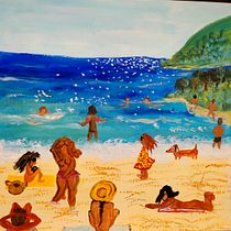Mi Proyecto del curso: Naturaleza con pintura acrílica: del cuaderno al lienzo . Traditional illustration, Painting, Acr, lic Painting, and Sketchbook project by Chantal Magriña Hartmann - 03.26.2022