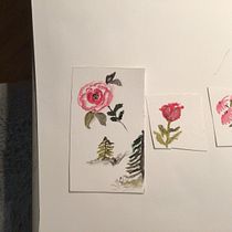 My project for course: Botanical Watercolor Sketchbook. Projekt z dziedziny Trad, c, jna ilustracja, Malowanie akwarelą, R, sunek botaniczn i Sketchbook użytkownika Virginia Rogers Bercier - 26.03.2022