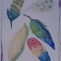 Artistic Floral Watercolor: Connect with Nature. Ilustração tradicional, Pintura, Pintura em aquarela e Ilustração botânica projeto de cristina.mucea - 27.03.2022