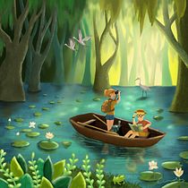 Mon projet du cours : Illustrations fantastiques avec Procreate. Ilustração tradicional, Ilustração digital, e Desenho digital projeto de Cindy Tardiou - 27.03.2022