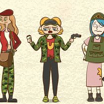 Mi Proyecto del curso: Fábrica de personajes ilustrados. Traditional illustration, Character Design, Digital Illustration, Children's Illustration, and Narrative project by Andrea Patricia Martínez Orta Soberanis - 03.20.2022