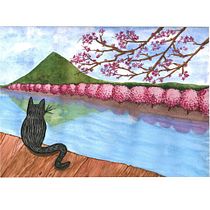 Mi Proyecto del curso: Ilustración en acuarela con influencia japonesa. Un progetto di Illustrazione tradizionale, Disegno, Pittura ad acquerello e Illustrazione infantile di Maribel Tornero Brugués - 27.03.2022
