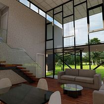 Mi Proyecto del curso: Diseño y modelado arquitectónico 3D con Revit. Un projet de 3D, Architecture, Architecture d'intérieur, Modélisation 3D, Architecture numérique , et ArchVIZ de l19140747 - 28.03.2022