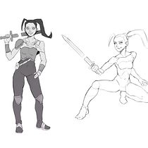 Mi Proyecto del curso: Diseño de personajes para animación con Photoshop. Animation, Character Design, and Character Animation project by Mario Alberto Pérez González - 03.28.2022