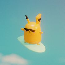 Mein Kursprojekt: Kawaii-Figuren in 3D mit Blender. Een project van Traditionele illustratie, Ontwerp van personages, Digitale illustratie,  3D-modellering y Manga van Benjamin - 28.03.2022