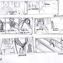 Mi Proyecto del curso: Narrativa para una novela gráfica. Traditional illustration, Comic, Stor, board, and Narrative project by rapphos - 03.21.2022