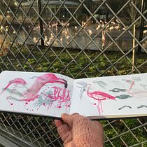 My project for course: Illustrating Nature: A Creative Exploration. Traditional illustration, Painting, Drawing, Watercolor Painting, Ink Illustration, and Naturalistic Illustration project by Charlotte Kan - 03.28.2022