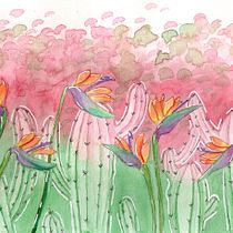 Mi Proyecto del curso: Técnicas de acuarela en negativo para ilustración botánica Ein Projekt aus dem Bereich Traditionelle Illustration, Aquarellmalerei und Botanische Illustration von Constanza Roblero - 28.03.2022