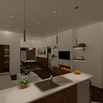 My project for course: Architectural Visualization with V-Ray for SketchUp. Un proyecto de Arquitectura, Arquitectura interior, Arquitectura digital y Visualización arquitectónica de Ximena Lores - 27.03.2022