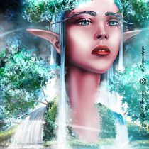 Mi Proyecto del curso: Retratos digitales de fantasía con Photoshop. Traditional illustration, Drawing, Digital Illustration, Portrait Drawing, Digital Drawing, and Digital Painting project by cabt1273 - 03.27.2022