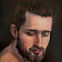 My project for course:  Realistic Oil Portraiture: Conveying Detail and Expression. Fine Arts, Painting, and Oil Painting project by Carlos Almeida - 02.24.2022