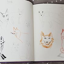 My project for course: Illustration Techniques to Unlock your Creativity. Design, Traditional illustration, Fine Arts, Painting, Creativit, Creating with Kids, and Sketchbook project by ccoquelicot7 - 03.29.2022