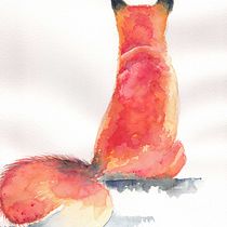 My project for course: Expressive Animal Portraits in Watercolor Ein Projekt aus dem Bereich Traditionelle Illustration, Aquarellmalerei, Realistische Zeichnung und Naturalistische Illustration von Zuzana - 29.03.2022