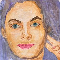 Mi Proyecto del curso: Retratos en acuarela: captura la personalidad de tu modelo. Projekt z dziedziny  Sztuki piękne,  Malarstwo, Malowanie akwarelą i Portret użytkownika Alejandro Villalobos - 29.03.2022